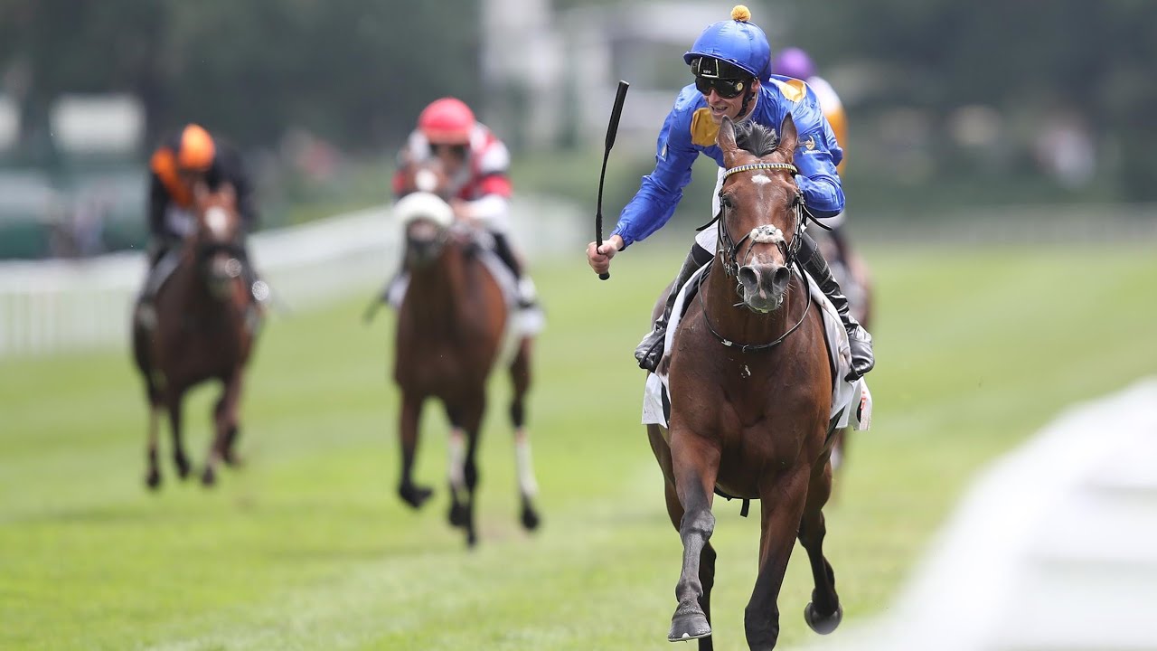 Hamburg-Horn: IDEE 154. Deutsches Derby 2023 Sieger: Fantastic Moon