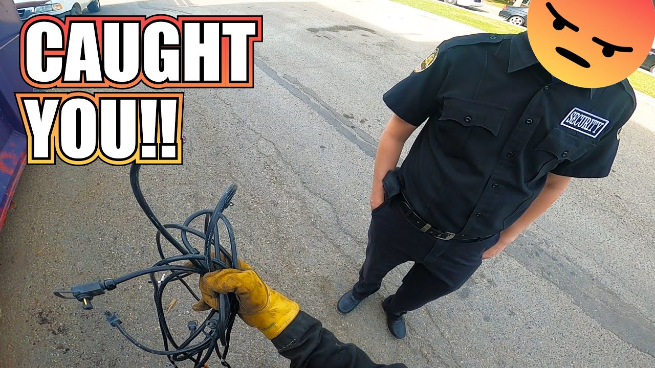 Dumpster Diving 38 - Caught by Security!