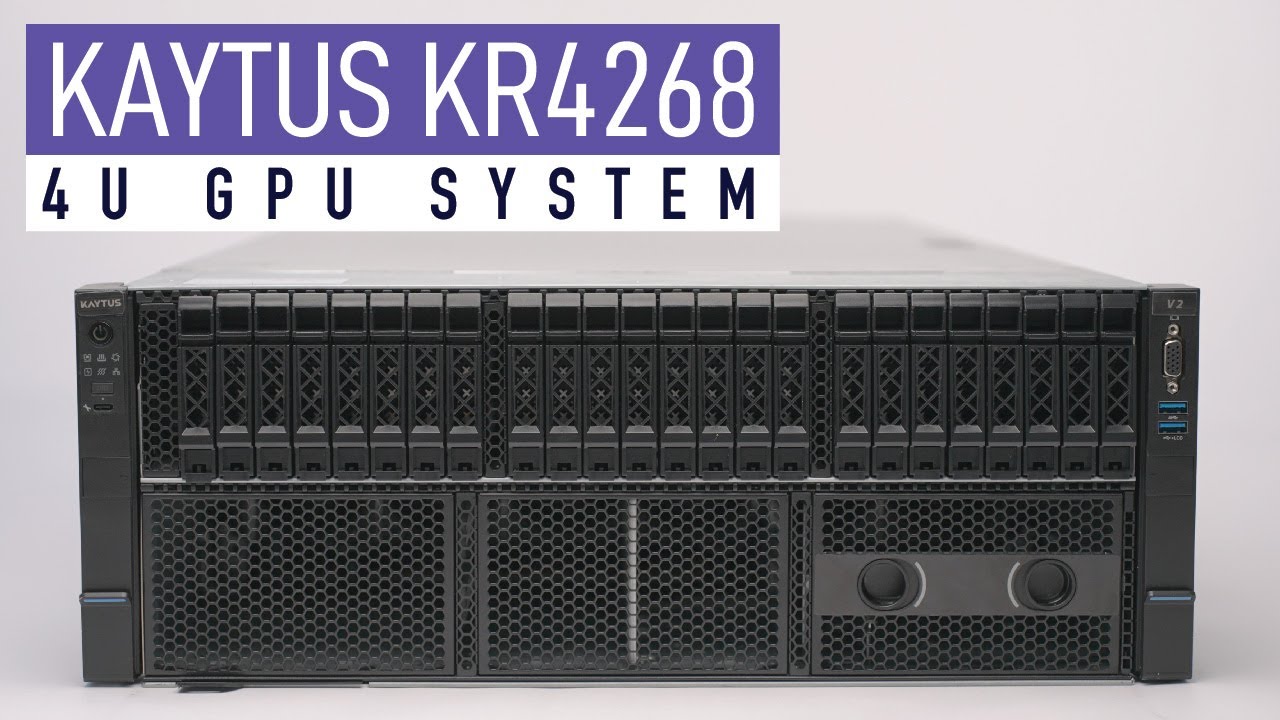Kaytus KR4268-X2 | 4U GPU System for AI