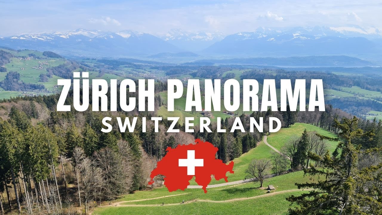 Bachtel • Easy hike to panorama tower overlooking Zürich region
