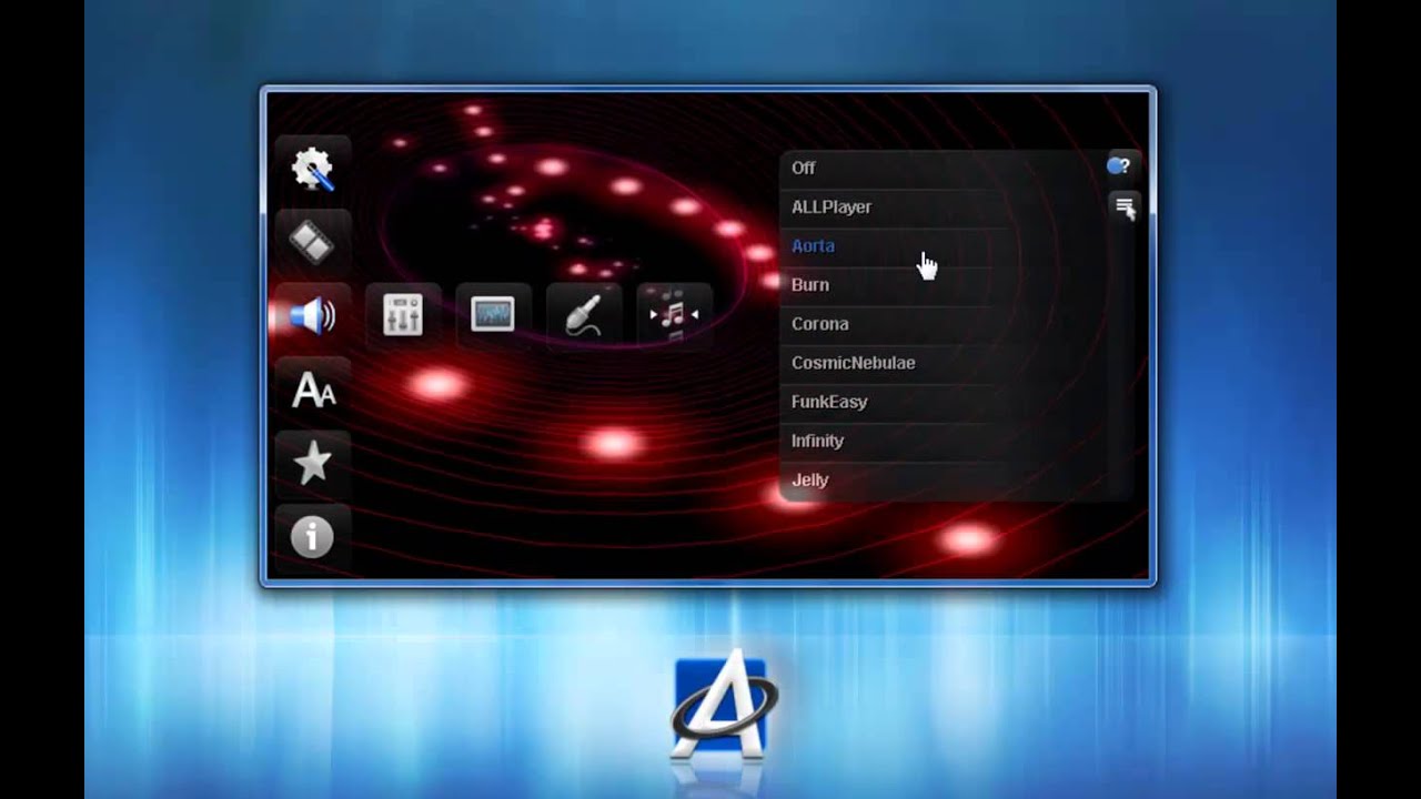 ALLPlayer - audio & video player - internet radio, playlist, visualizations
