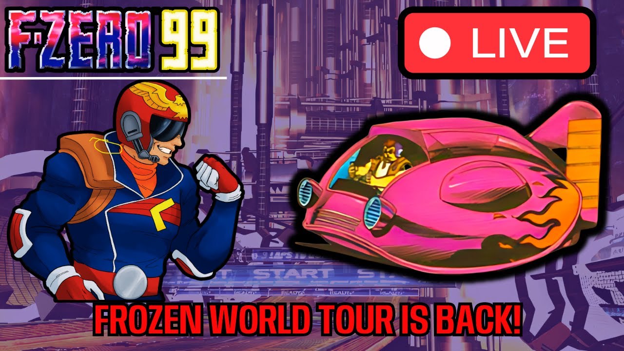 LIVE Tuesday Night F-ZERO 99: Frozen World Tour Live Races