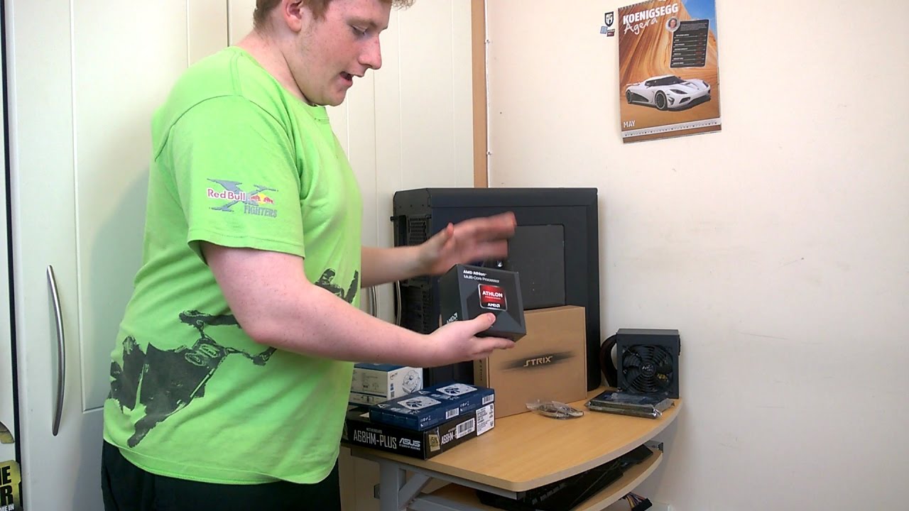 AMD Athlon x4 845 Gaming PC Build & Radeon R7 GPU