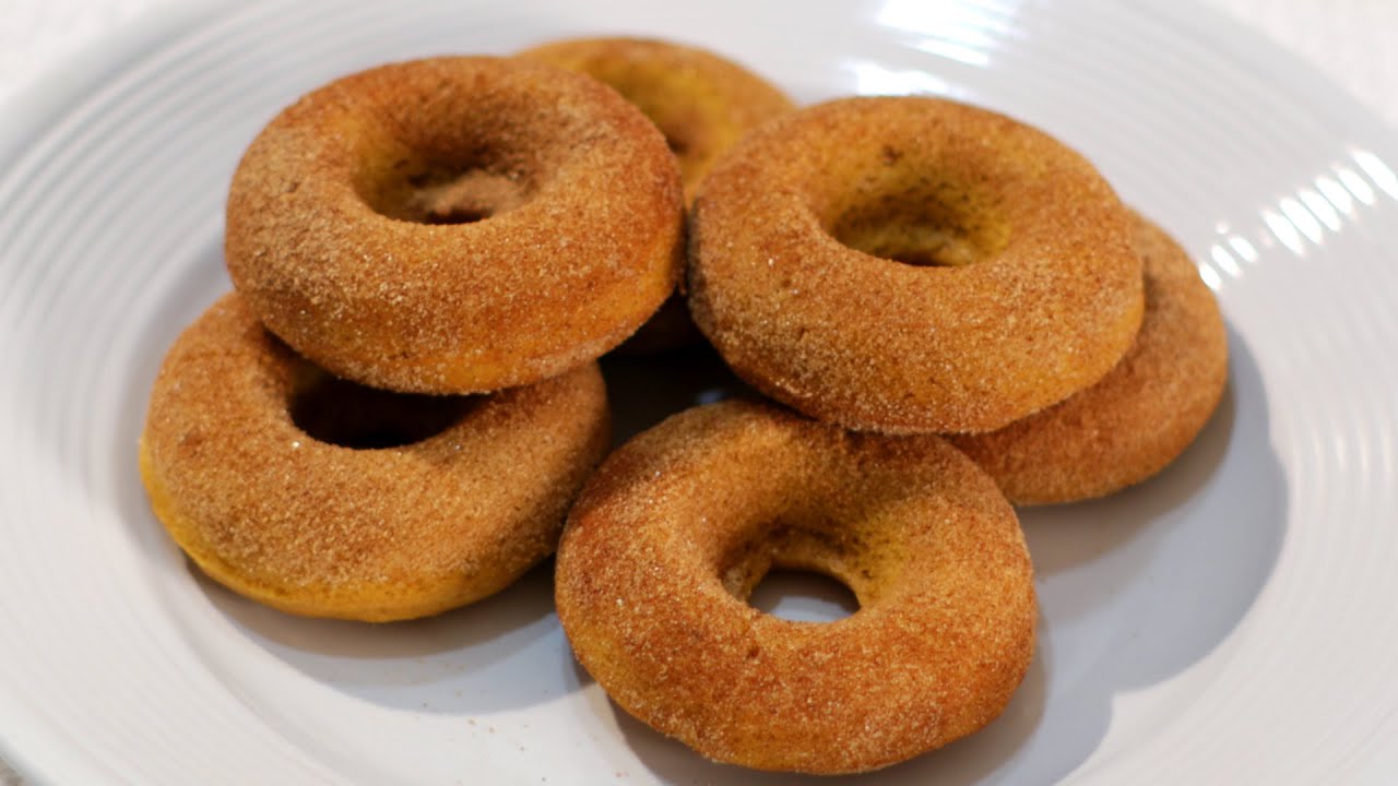 How to Make Donuts - Pumpkin Cake Donuts Recipe