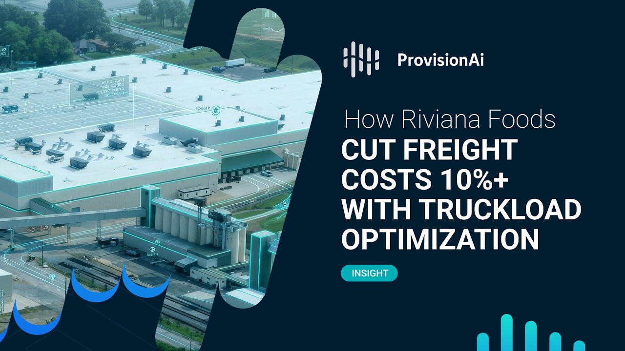 How Riviana Foods Cut Freight Costs 10%+ with Truckload Optimization