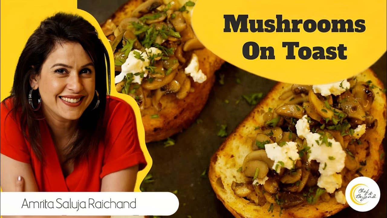 Mushrooms On Toast || What's In My Fridge || Amrita Raichand