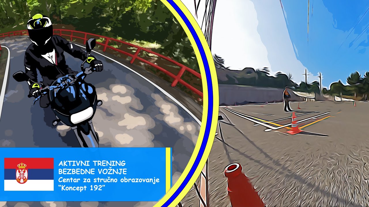 Trening - AKTIVNI TRENING BEZBEDNE VOŽNJE Centar za stručno obrazovanje “Koncept 192”