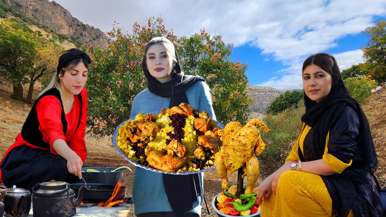 A Mix of Daily Life and Cooking in the Mountains ♡ Outdoor cooking in village
