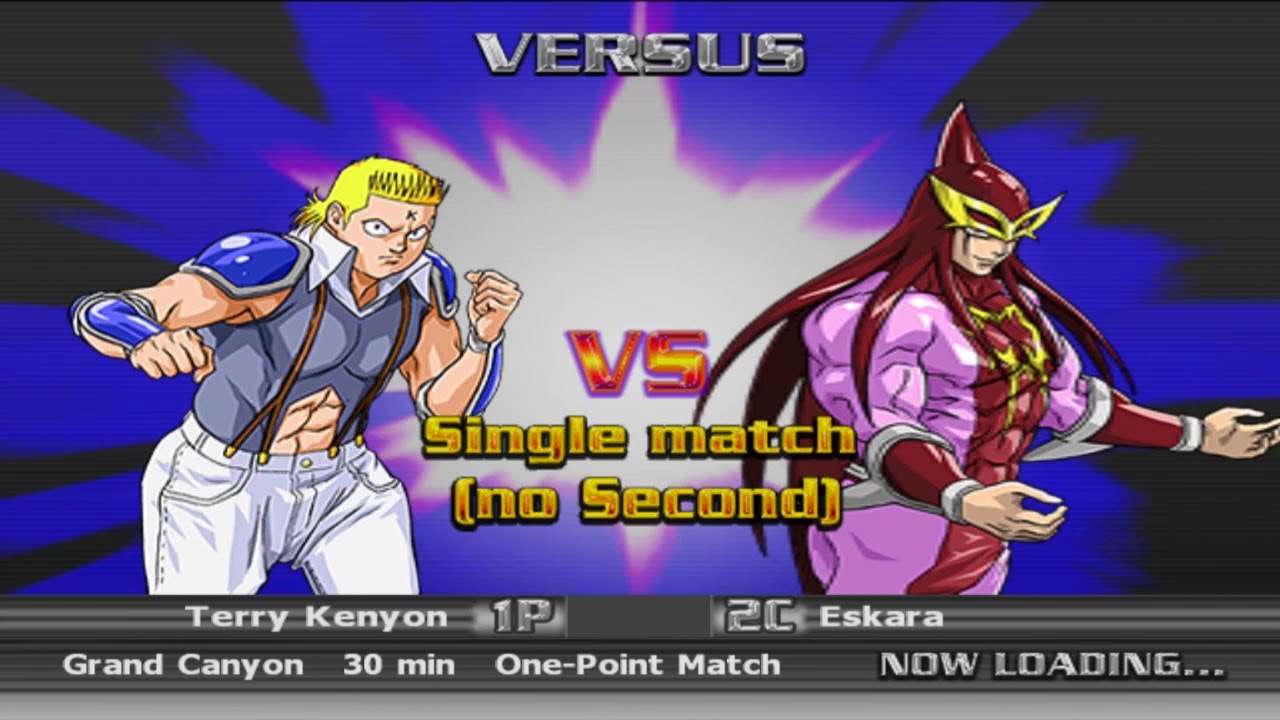 Galactic Wrestling Featuring Ultimate Muscle-Terry Kenyan Vs Eskara
