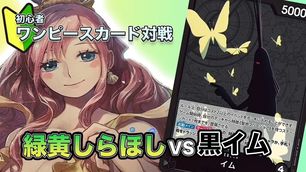 【初心者】ワンピースカード対戦会！！【前編】