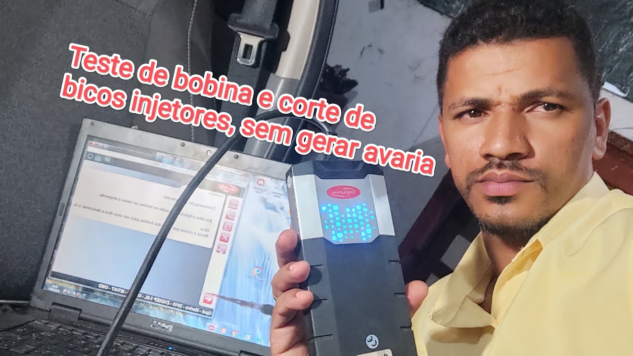 Scanner Delphi teste de Bobina e corte de bicos injetores #viral #viralvideo #viralvideo #autos #car
