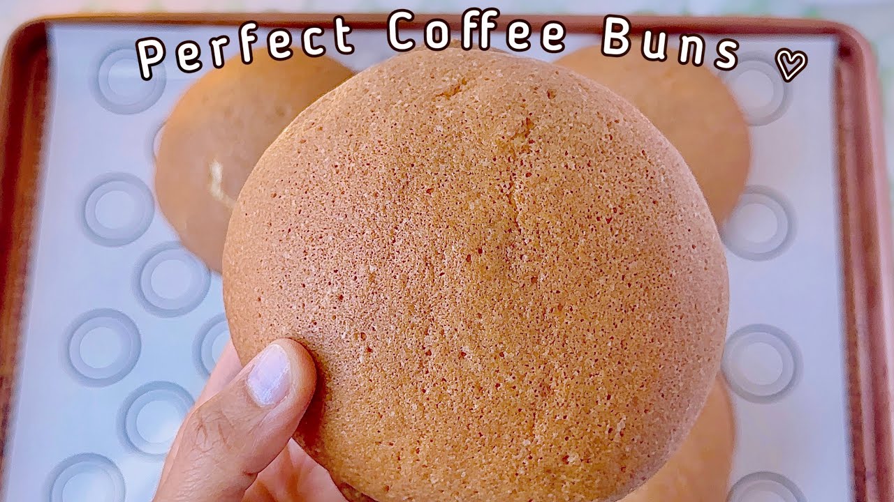 Coffee Buns – Crispy Coffee Crust & Soft Fluffy Bread | Bake With Me