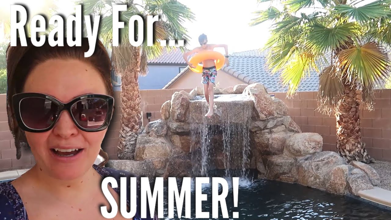 GETTING READY FOR SUMMER!! / Breaking in the Backyard Just in Time for SUMMER!