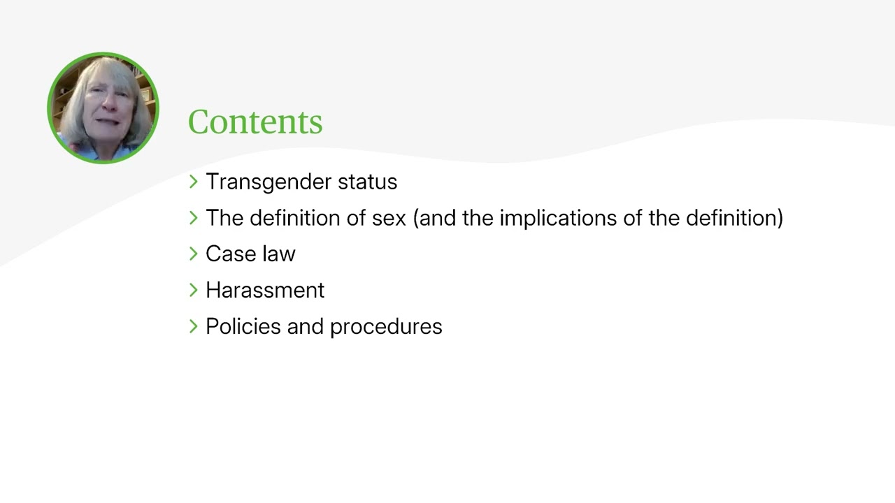 How to Support Transgender Employees in the Workplace - The Latest Guidance - Webinar