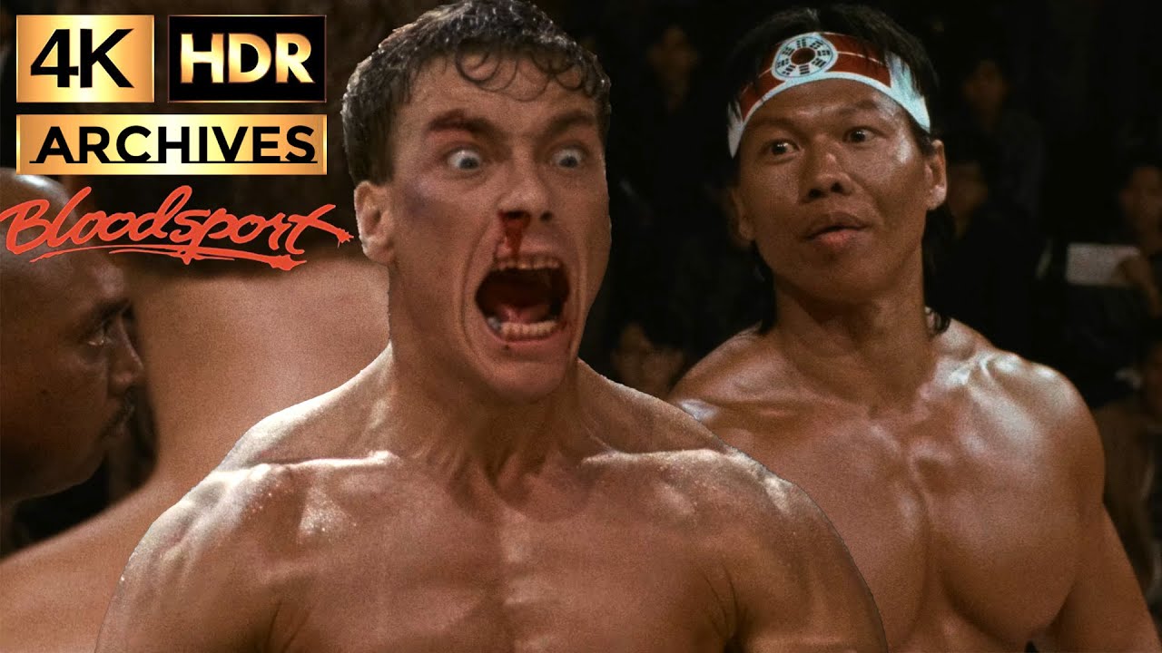 Bloodsport |4K-HDR| Frank Dux Vs Chong Li - The Final Fight (1988)