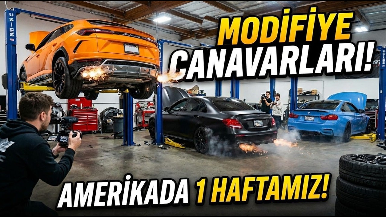 AMERIKA'DA 1 HAFTAMIZ NASIL GEÇİYOR? | VLOG