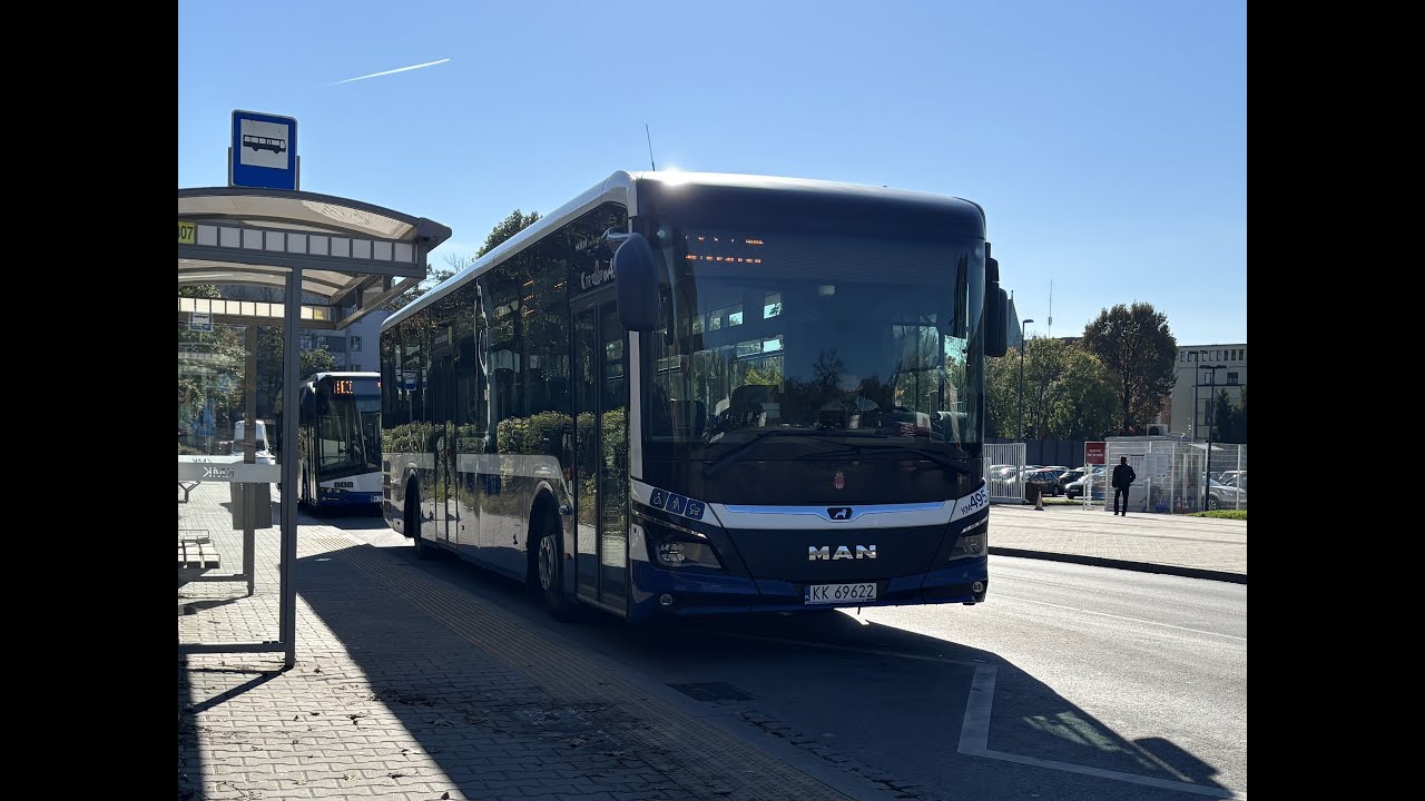 MAN LEÜ360 Lion`s Intercity LE 13 #KM495 KrakTransRem(MPK Kraków) linia 307 kierunek Michałowice P+R