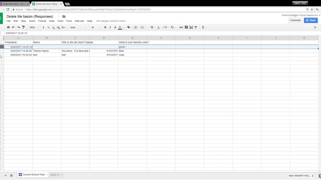 Google Form - Reusing the same form with new sheet in the Sheets Workbook -
