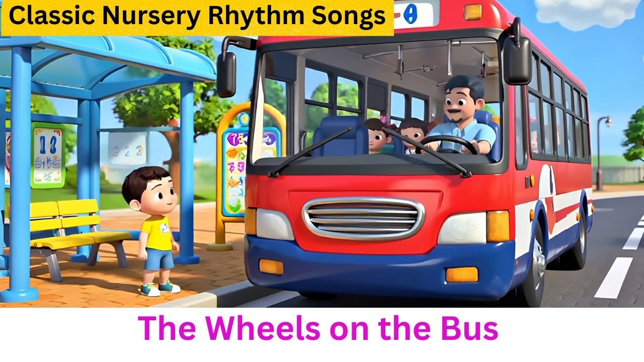 The Wheels on the Bus | Fun Nursery Rhyme | Classic Kids Song