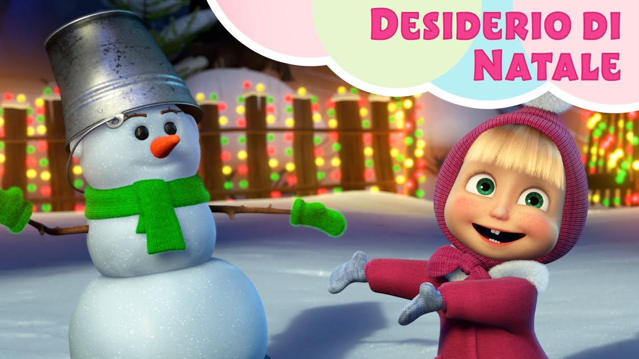 💥 Nuova canzone 💥 Desiderio di Natale ⛄️🎆 TaDaBoom Italia 🌟 Masha e Orso