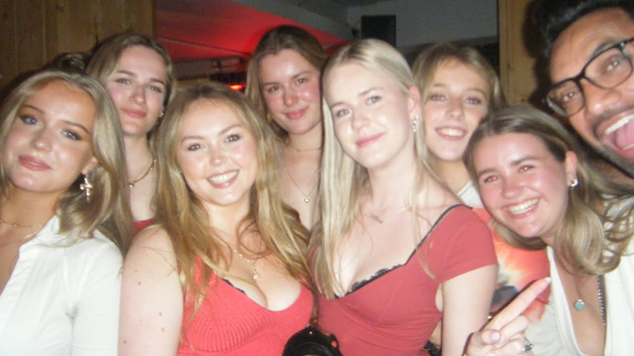 Last night out in uni before exams