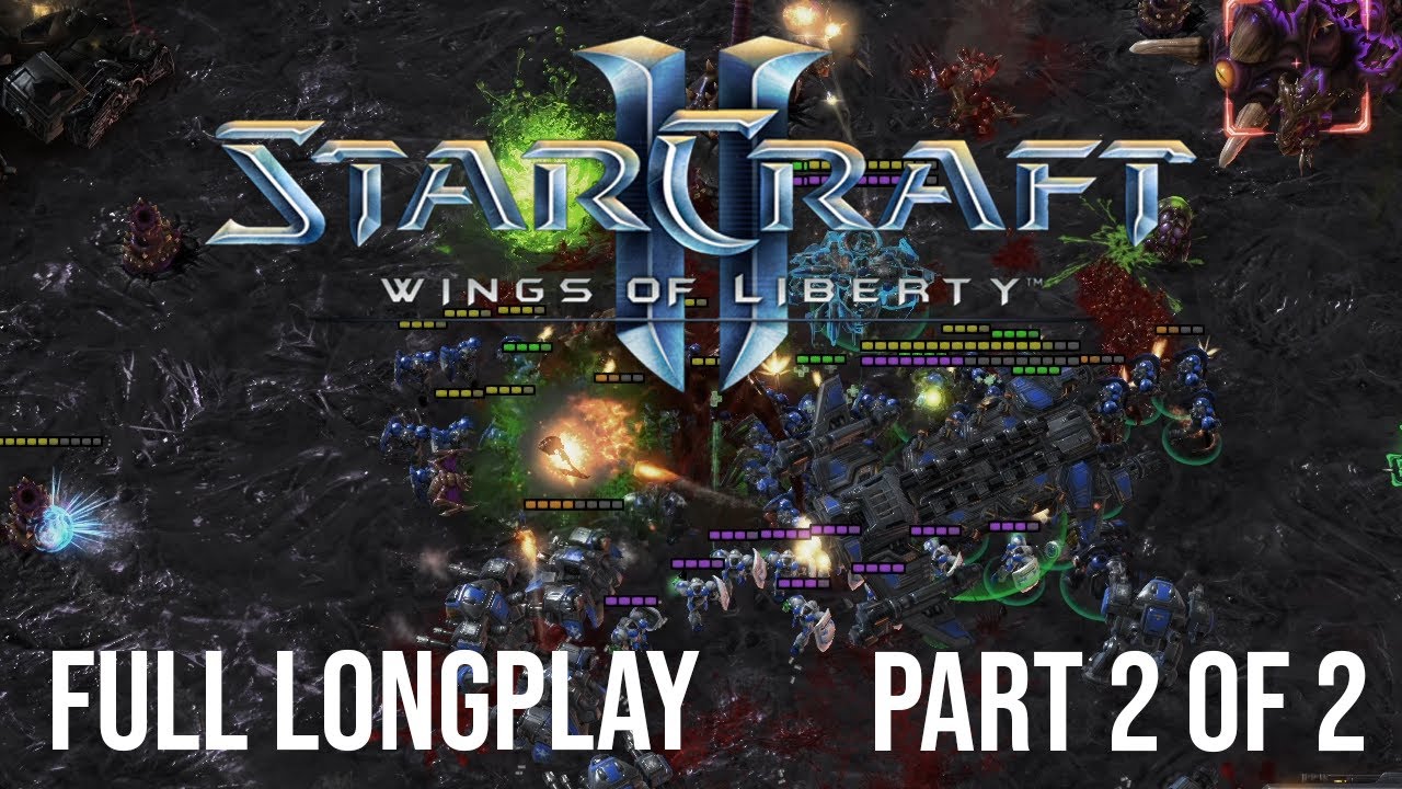 StarCraft 2: Wings of Liberty Longplay | Full Campaign | Brutal | No Commentary | Part 2 of 2