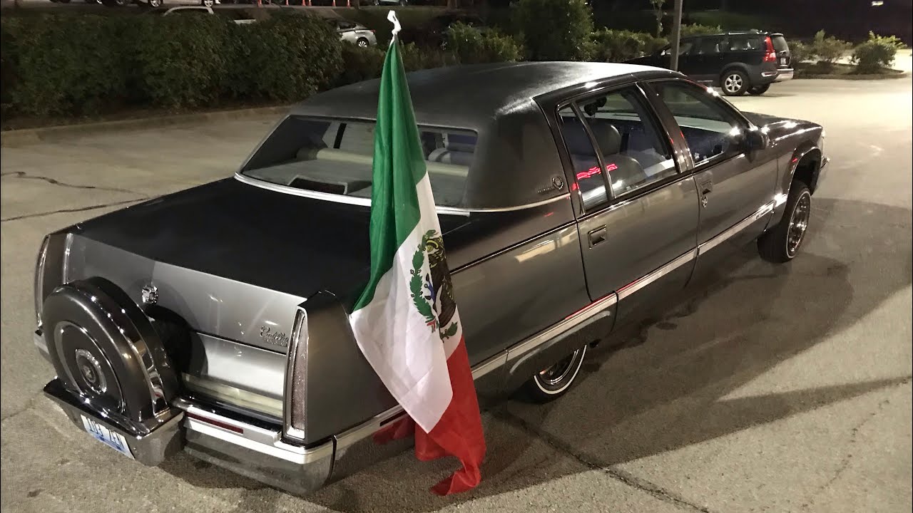 1993 Cadillac Fleetwood Lowrider walk around.
