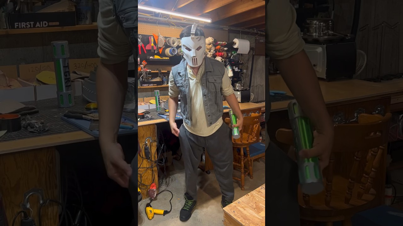Casey Jones costume is done for now! #tmnt #ninjaturtles #cosplay #costume #3dprint #caseyjones