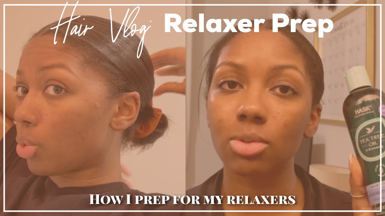 Hair Vlog: 3 Day Relaxer Touch Up Prep | How I Prep My Hair & Scalp for Relaxers | Niara Alexis