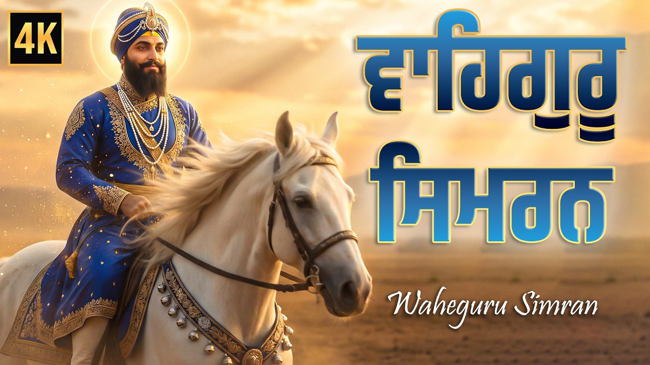 Waheguru Simran | ਵਾਹਿਗੁਰੂ ਸਿਮਰਨ | Best Waheguru Naam Simran | Soulful Waheguru Jaap