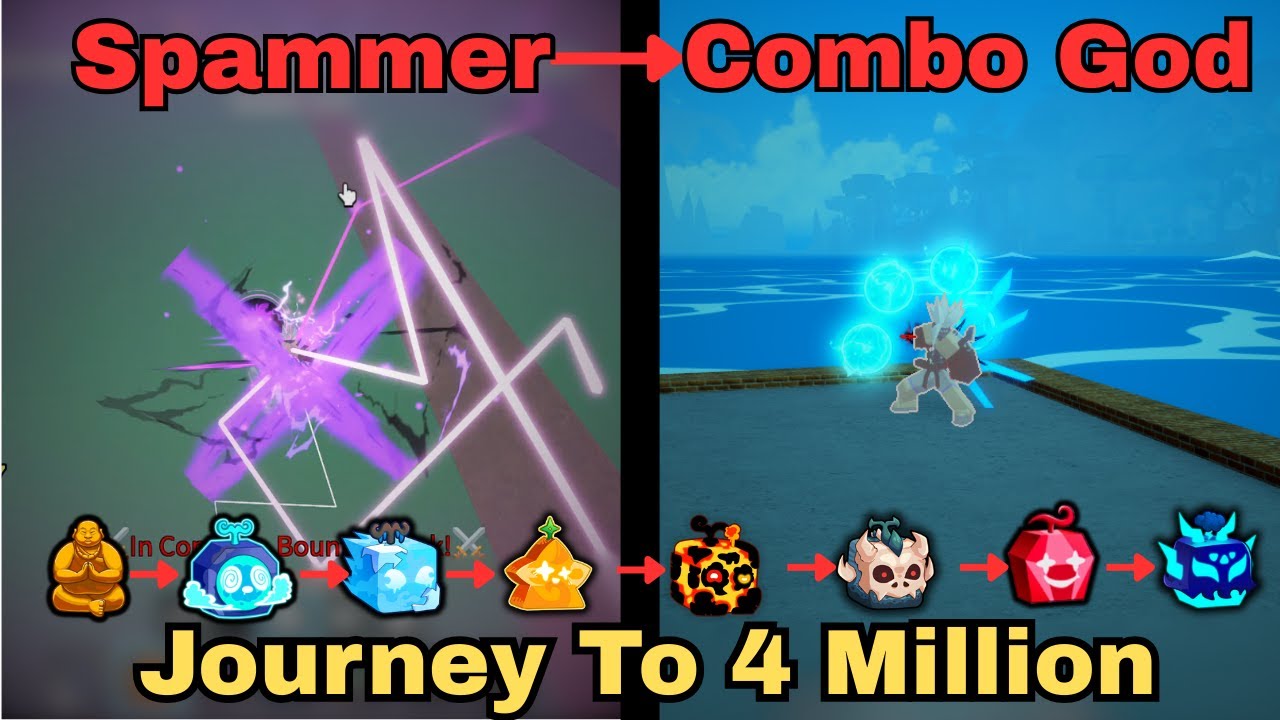 NOOB To PRO | My Entire Journey From 2.5 To 4 Million Bounty In Blox Fruit