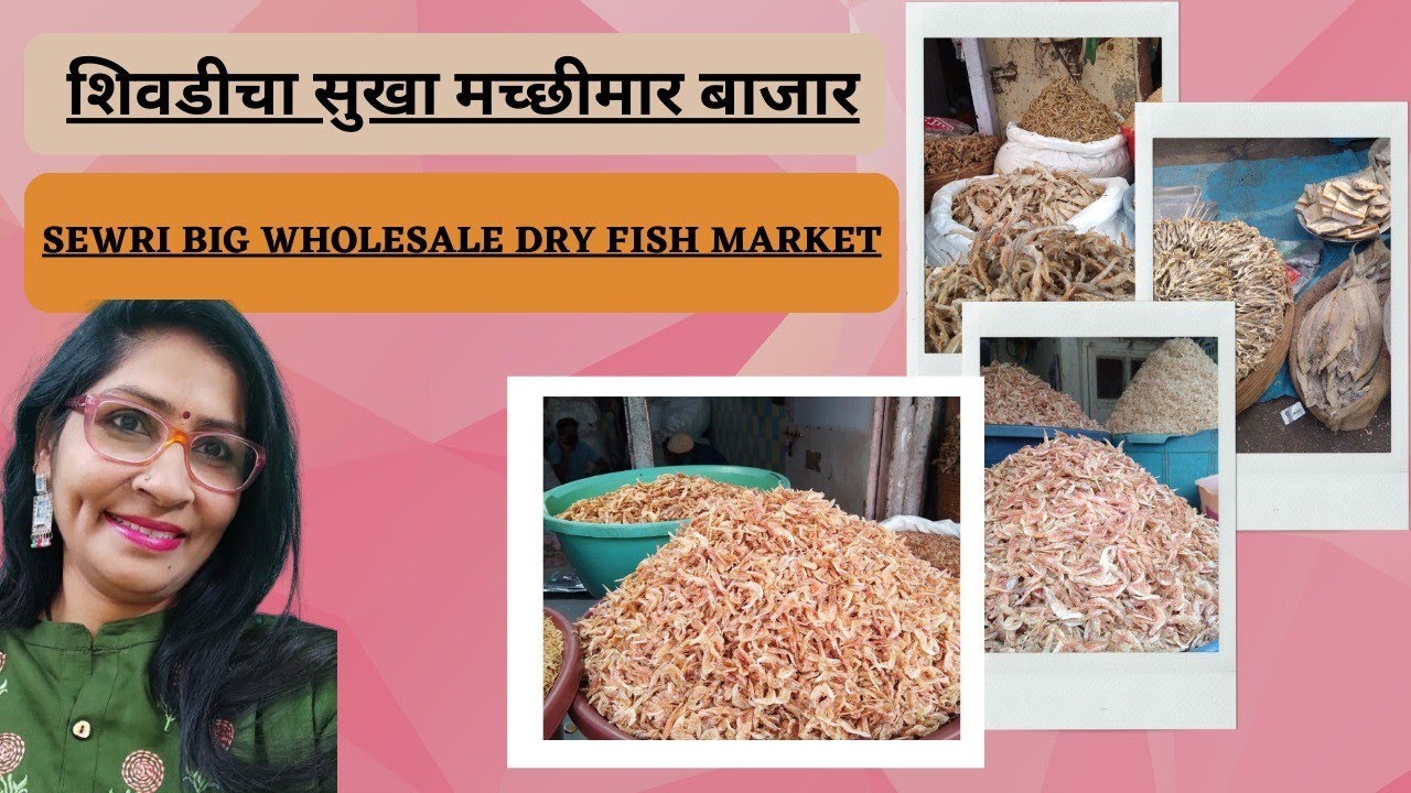 Sewri Wholsale Dry Fish Market शिवडी चा सुकी मच्छी बाजार|मुंबईतील सर्वांत स्वस्त सुकी मच्छी मार्केट