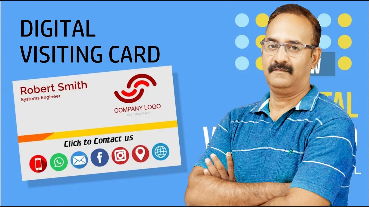 How to make Digital Visiting Card in COREL DRAW - Unik Adlab Hindi Tutorial