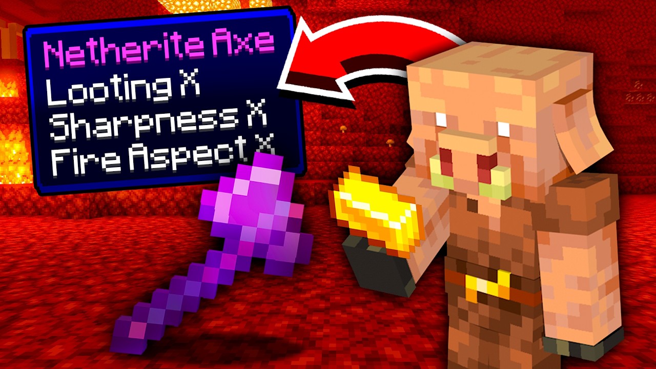 Minecraft, но пиглины &mdash; OP...