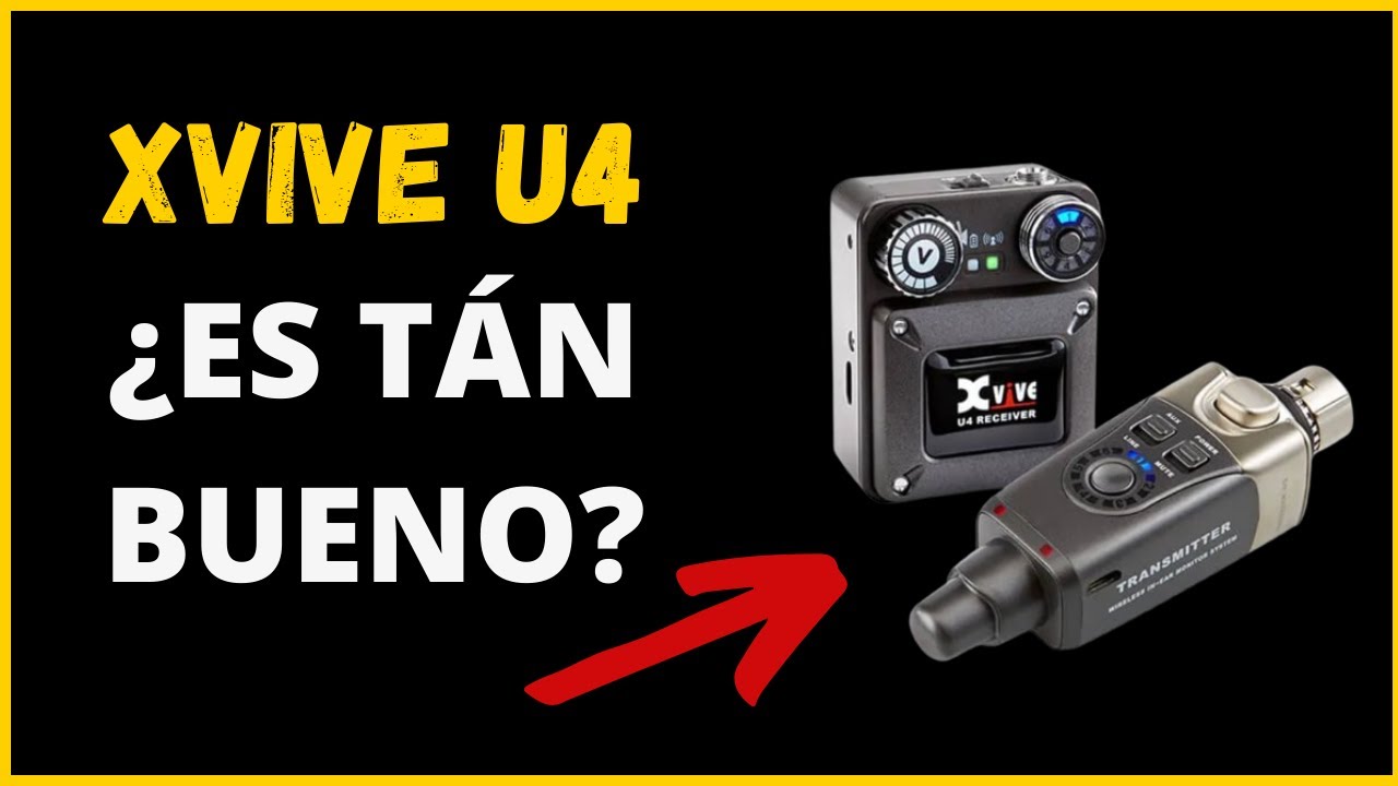 Monitoreo PRO -  Xvive U4 wireless in ear monitor system - VALE LA PENA?