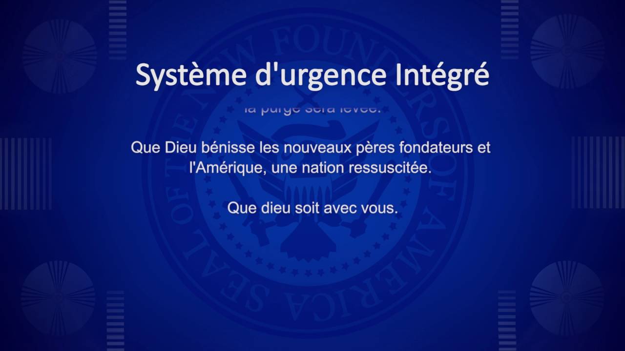 The Purge - Announcement HD [french version]