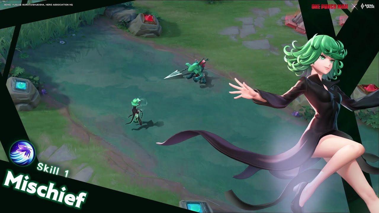 AoV x One Punch Man | Terrible Tornado Skin Spotlight | Arena of Valor - TiMi