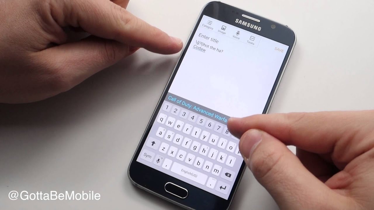 Supercharge the Galaxy S6 Keyboard