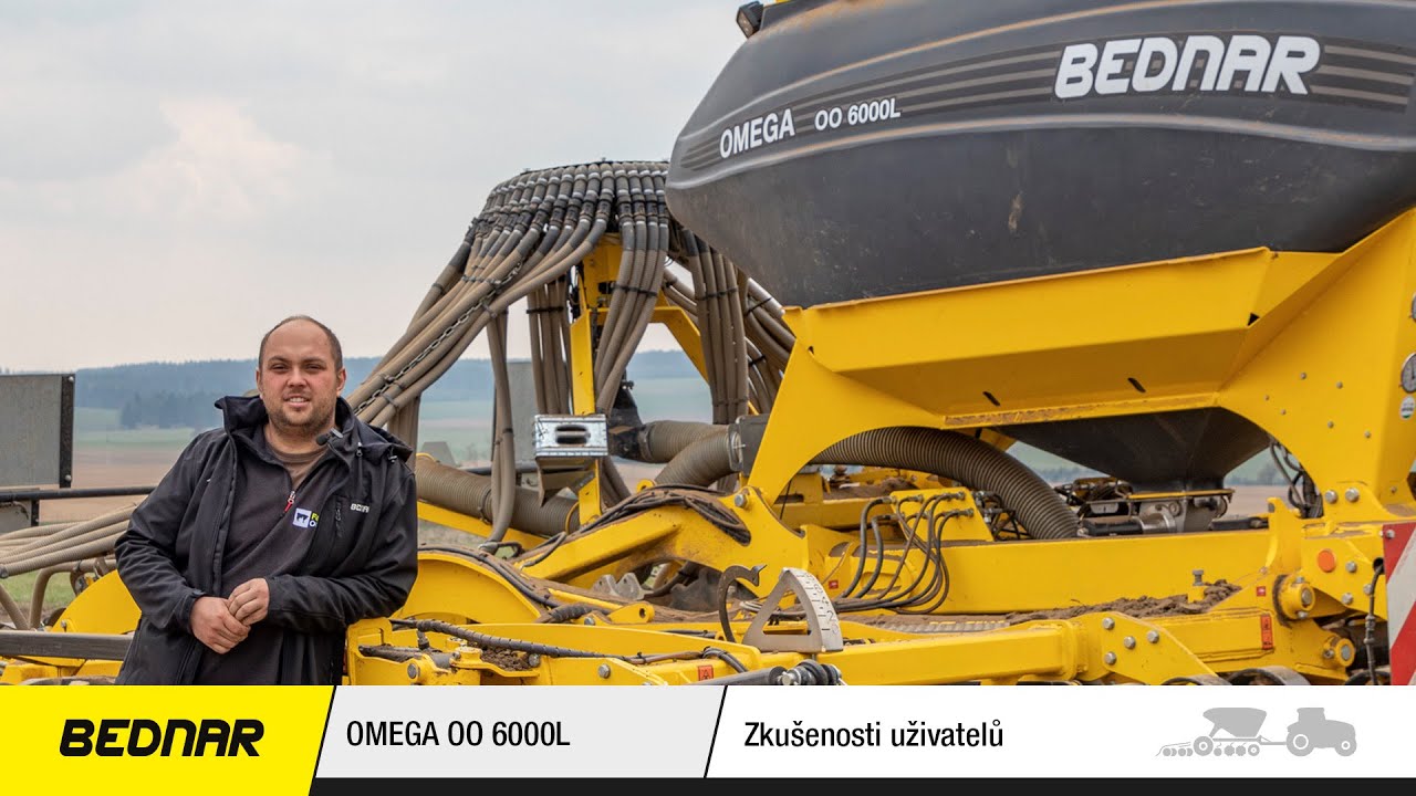 BEDNAR: Farma Otročín využívá k zakládání porostů secí stroj OMEGA