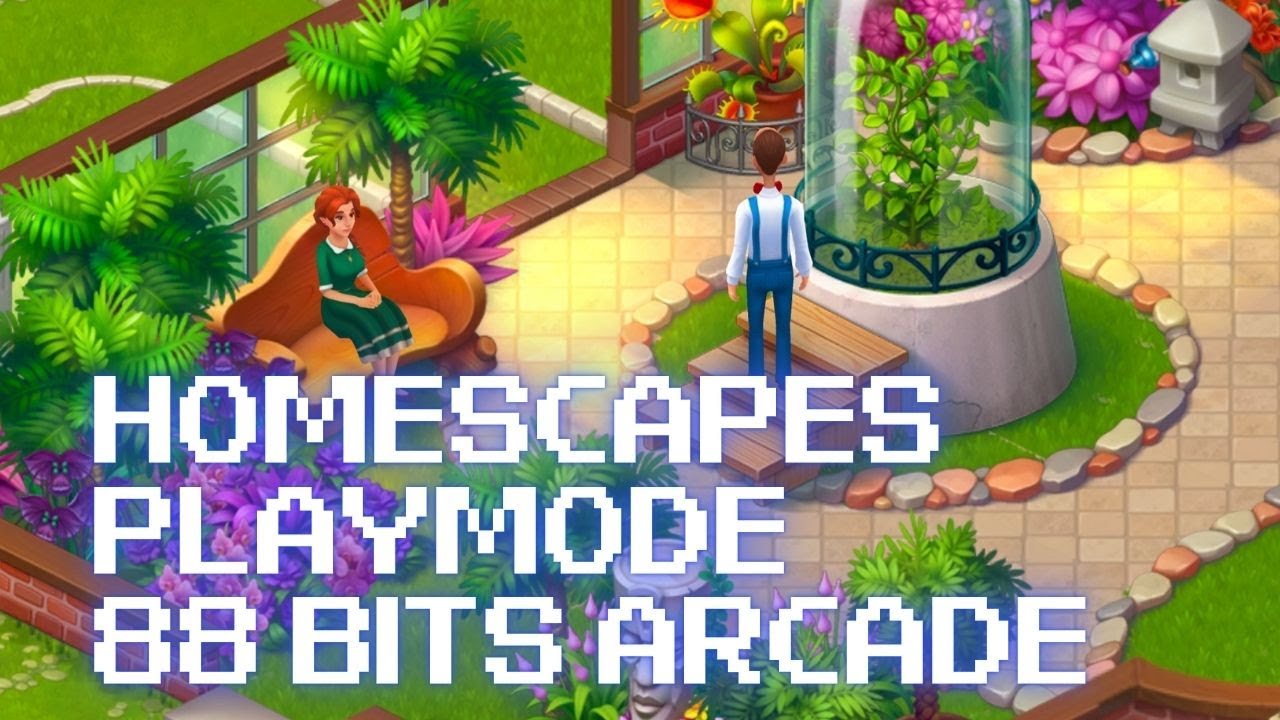 🛋️ Homescapes 🛋️ Play mode: Explore tropical gardens and solve the mystery with William!