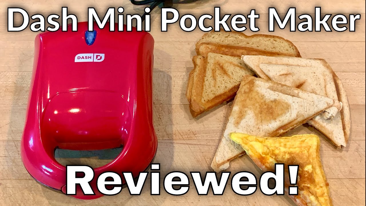 Keto Hot Pockets? Testing the Dash Mini Pocket Sandwich Maker