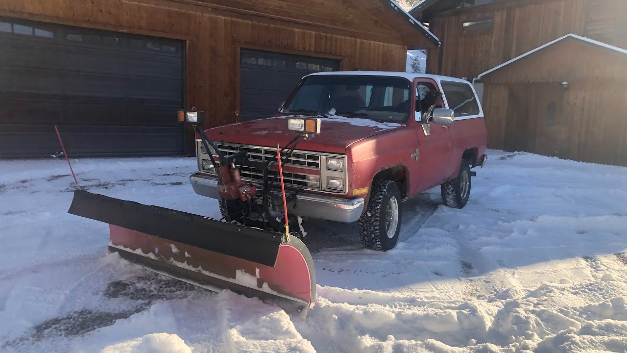 Snow Plowing In Colorado #plowing