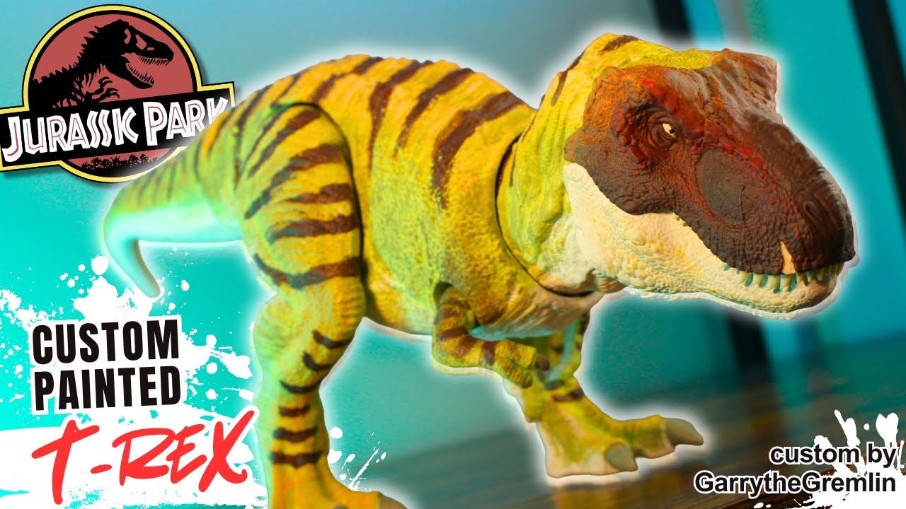 Repainting my T-rex! 🦖🎨