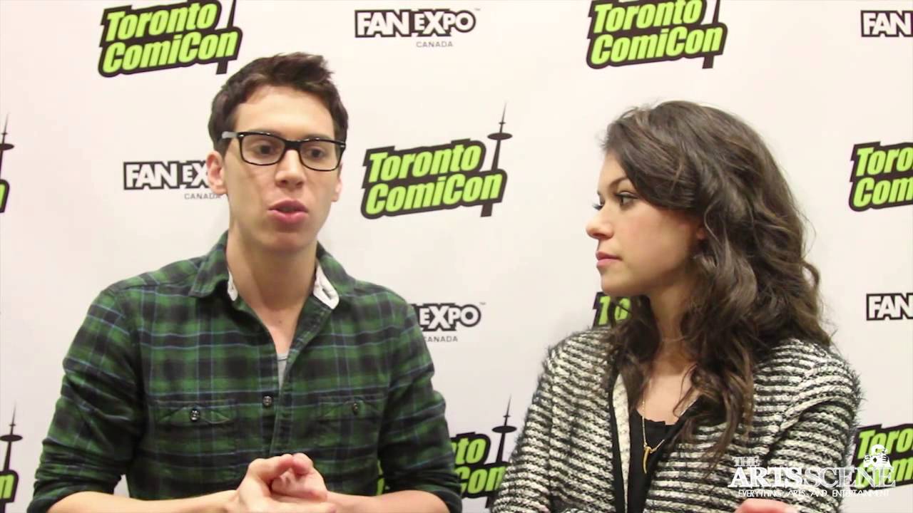 Tatiana Maslany and Jordan Gavaris - 'Orphan Black' Interview