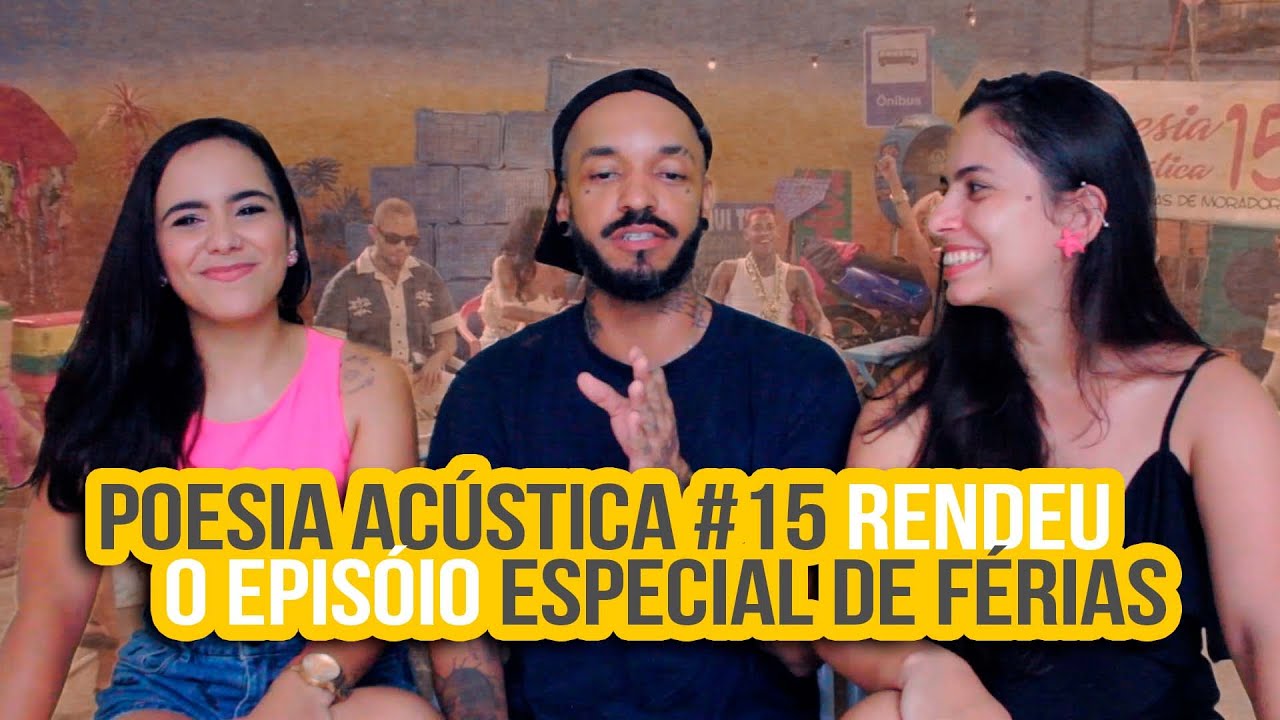 Poesia Acústica #15 | NA ATIVIDADE REACT #604