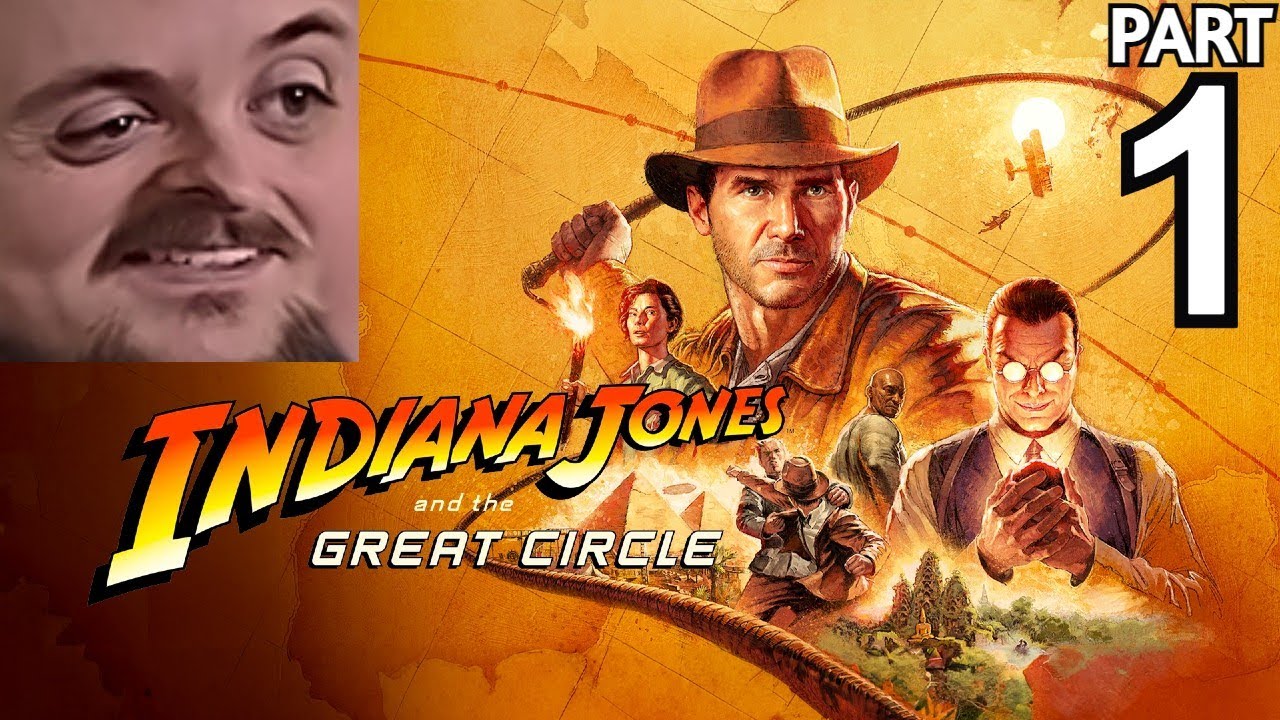 Forsen Plays Indiana Jones and the Great Circle - Part 1