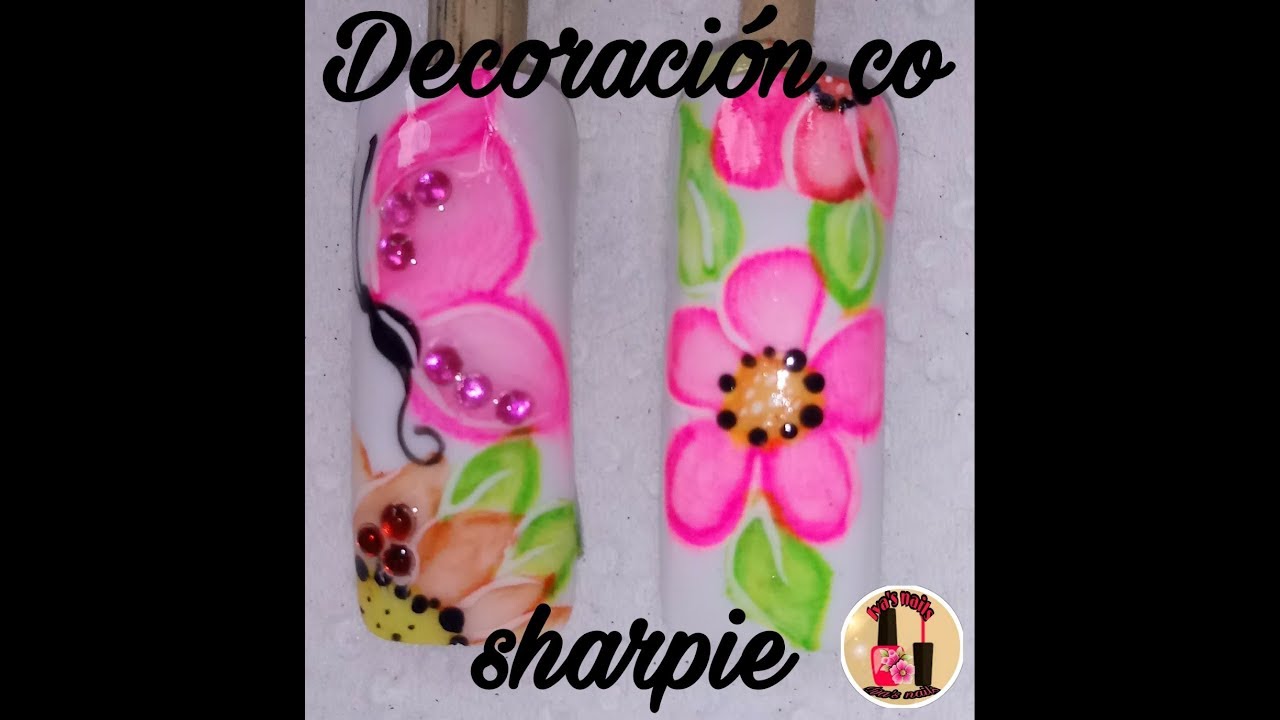 Decoración con sharpie