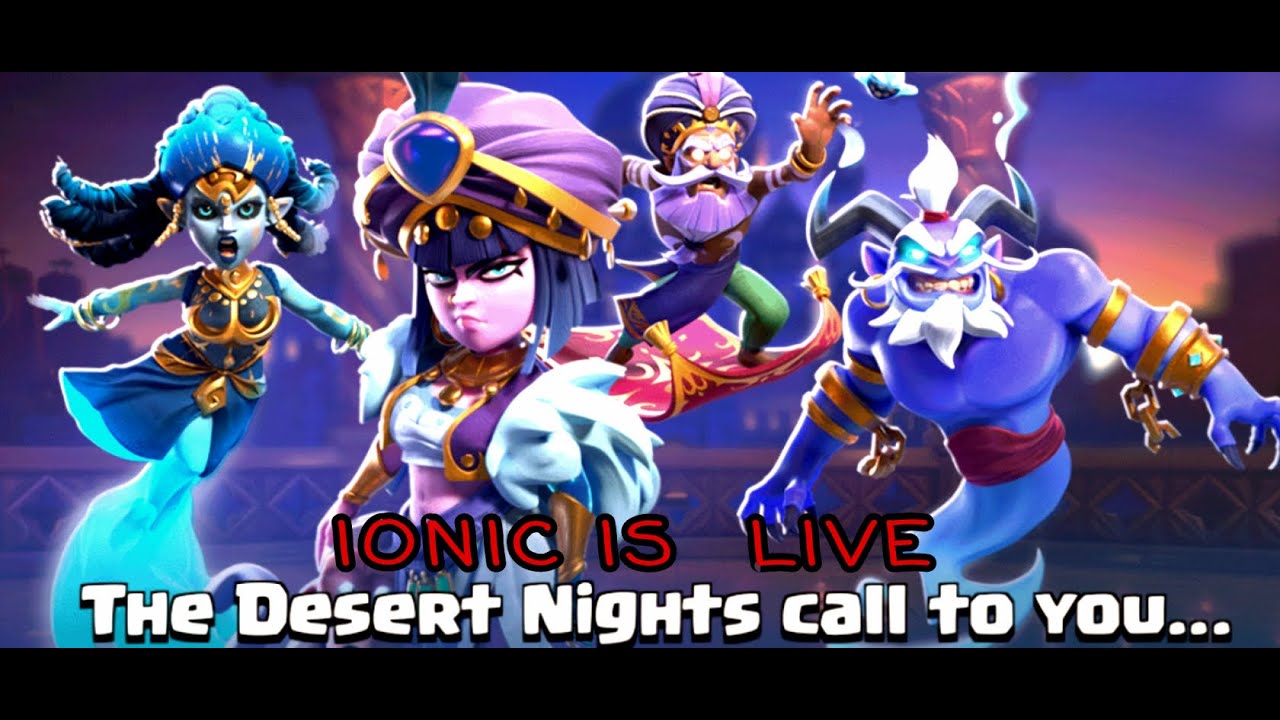 CLASH OF CLANS | THE DYNAMIC BATTLE EVENT | IONIC