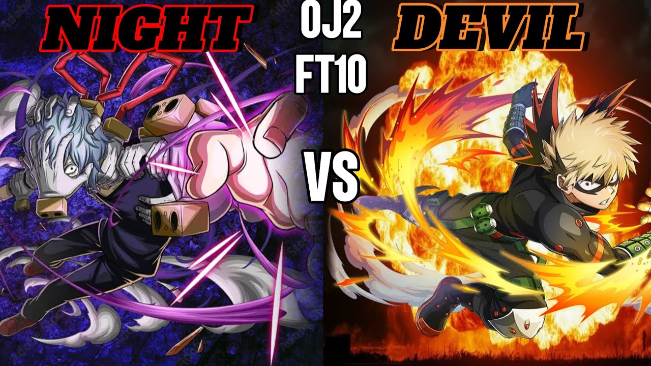 BULLY SET| Night (Top Shigaraki) VS Devil (#1 Bakugo) OJ2 FT10