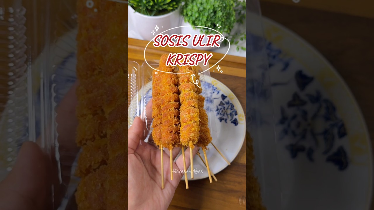 Sosis Ulir Krispy jual 1000an auto laris manis 😍 
